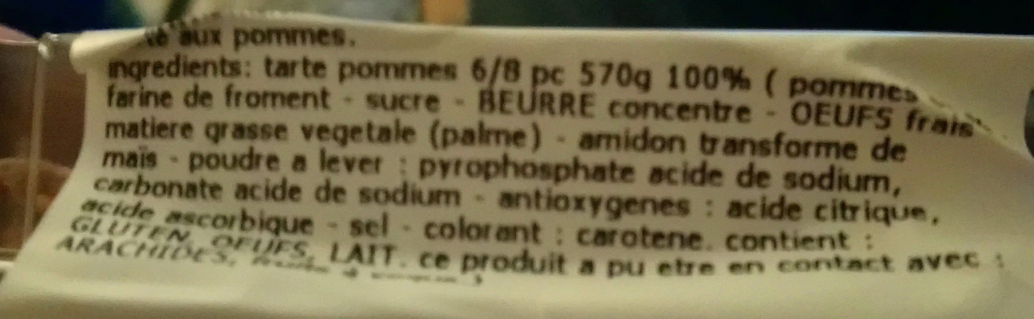 Cora Tarte aux pommes 6-8 parts packshot