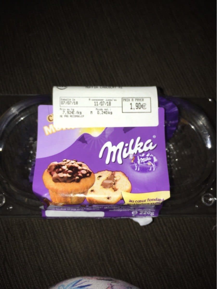 Milka Muffin chocolat packshot