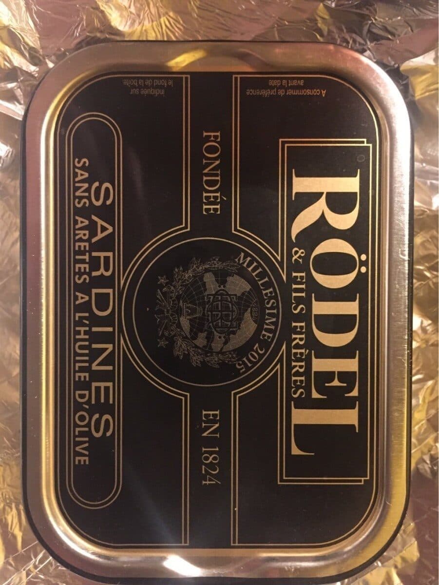 Rödel Sardines à L'huile Sans Arêtes Millésimées 115 GR packshot