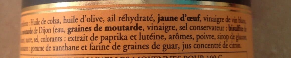 Open Food Facts Rouille packshot