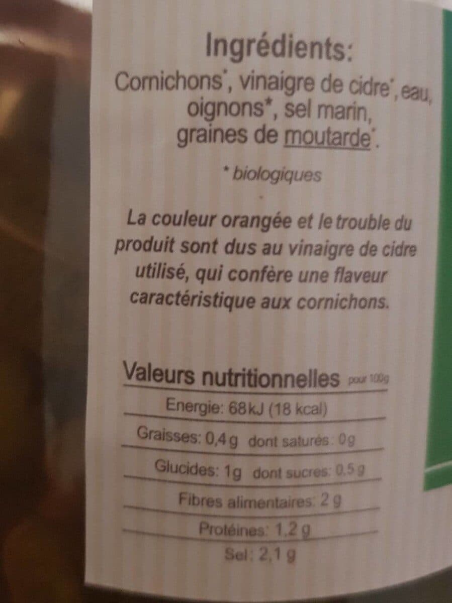 Christ Cornichon au vinaigre de cidre packshot