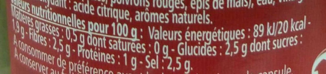 Christ Pickles au vinaigre packshot