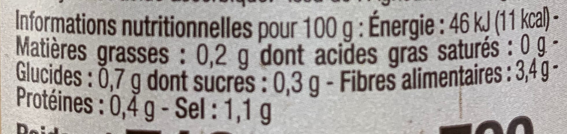 Nutriform Choucroute au naturel BIO packshot