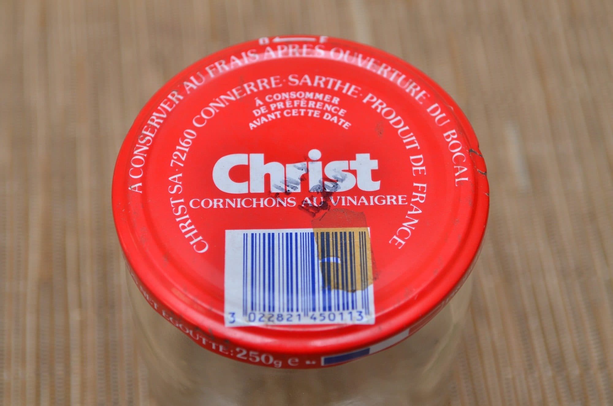 Christ Cornichons au Vinaigre packshot