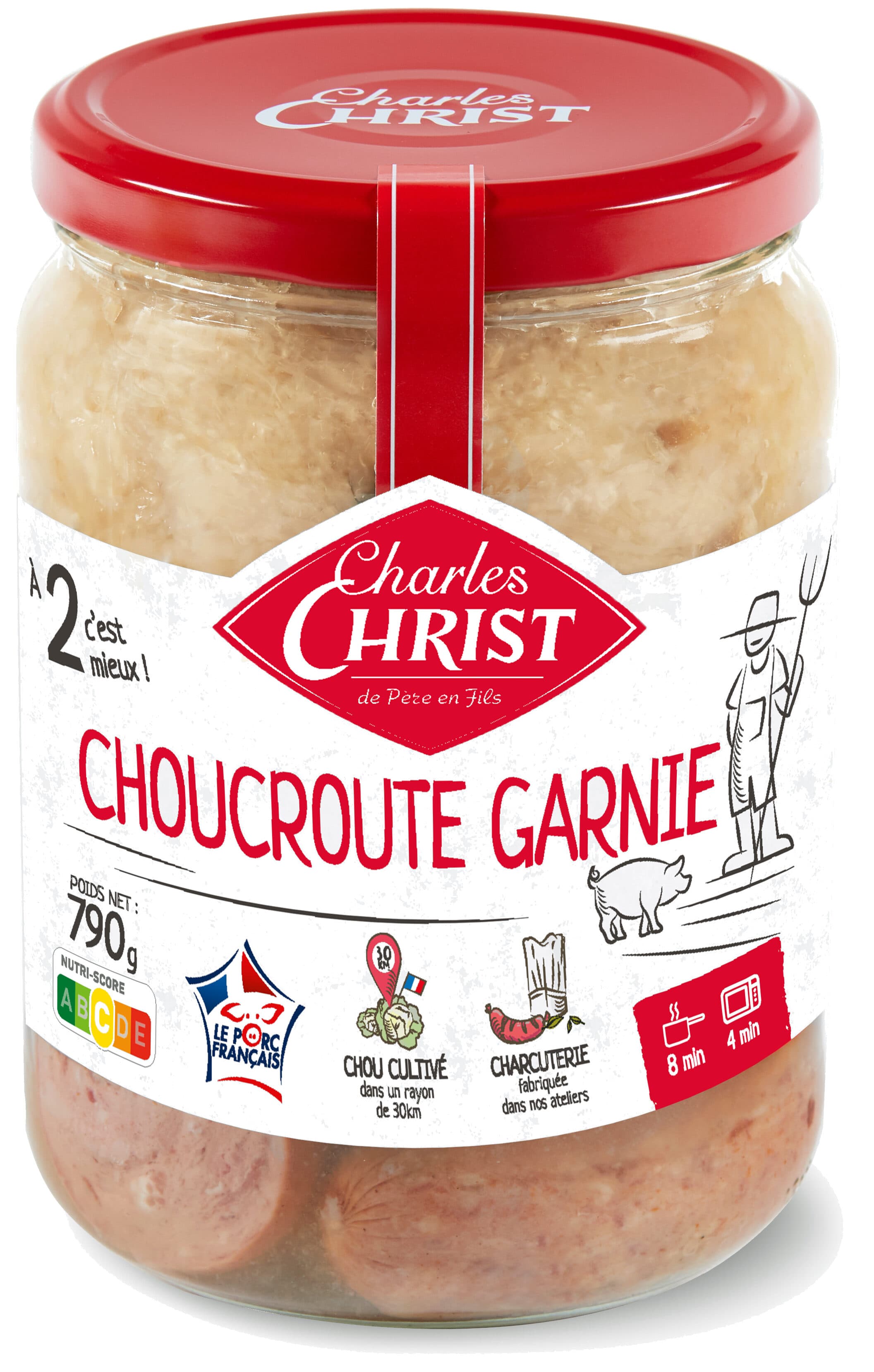 Charles christ Choucroute packshot