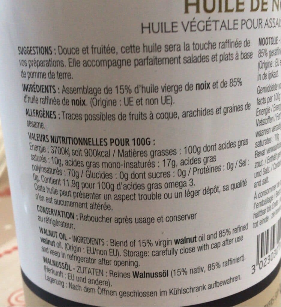 Guénard Huile de Noix packshot