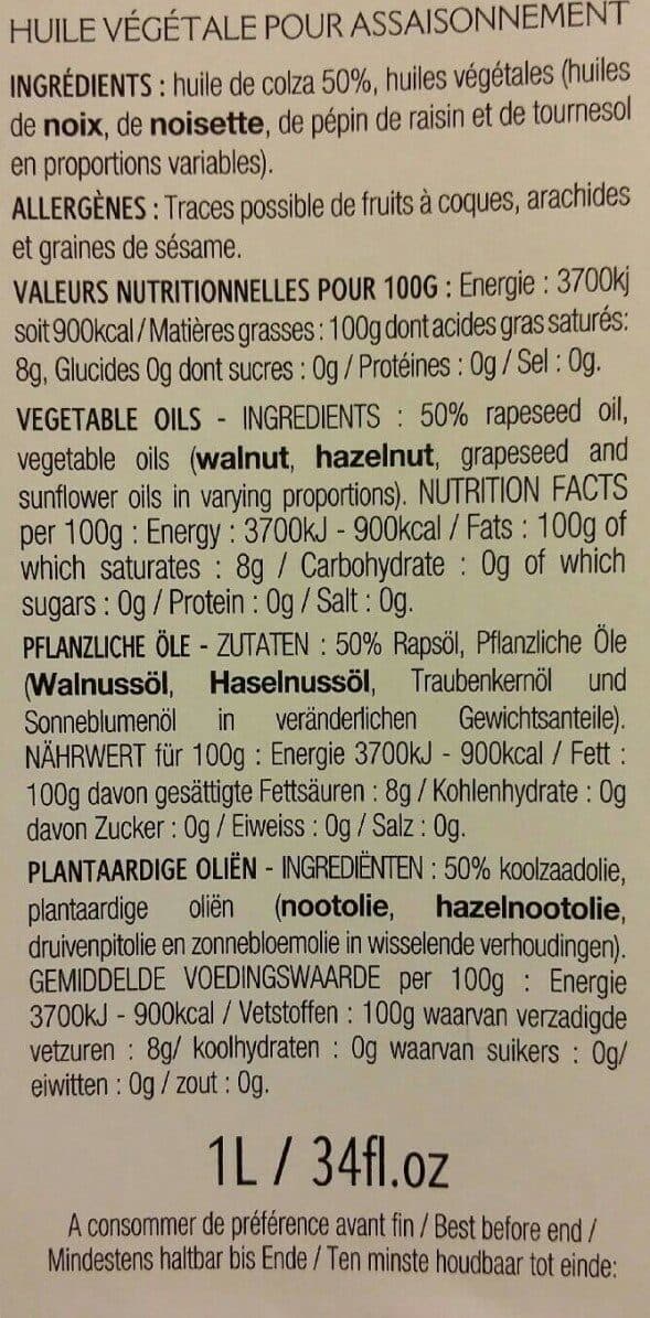 Guenard Huile végétal noix packshot