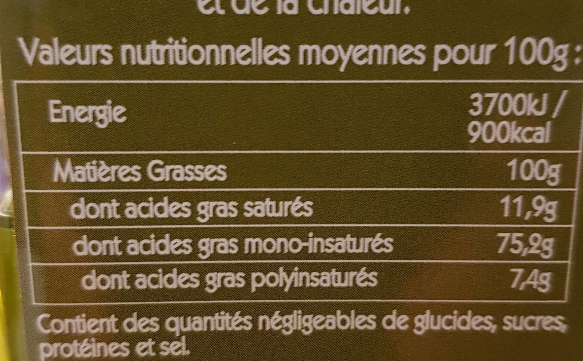 Open Food Facts Huile d'olive vierge extra packshot