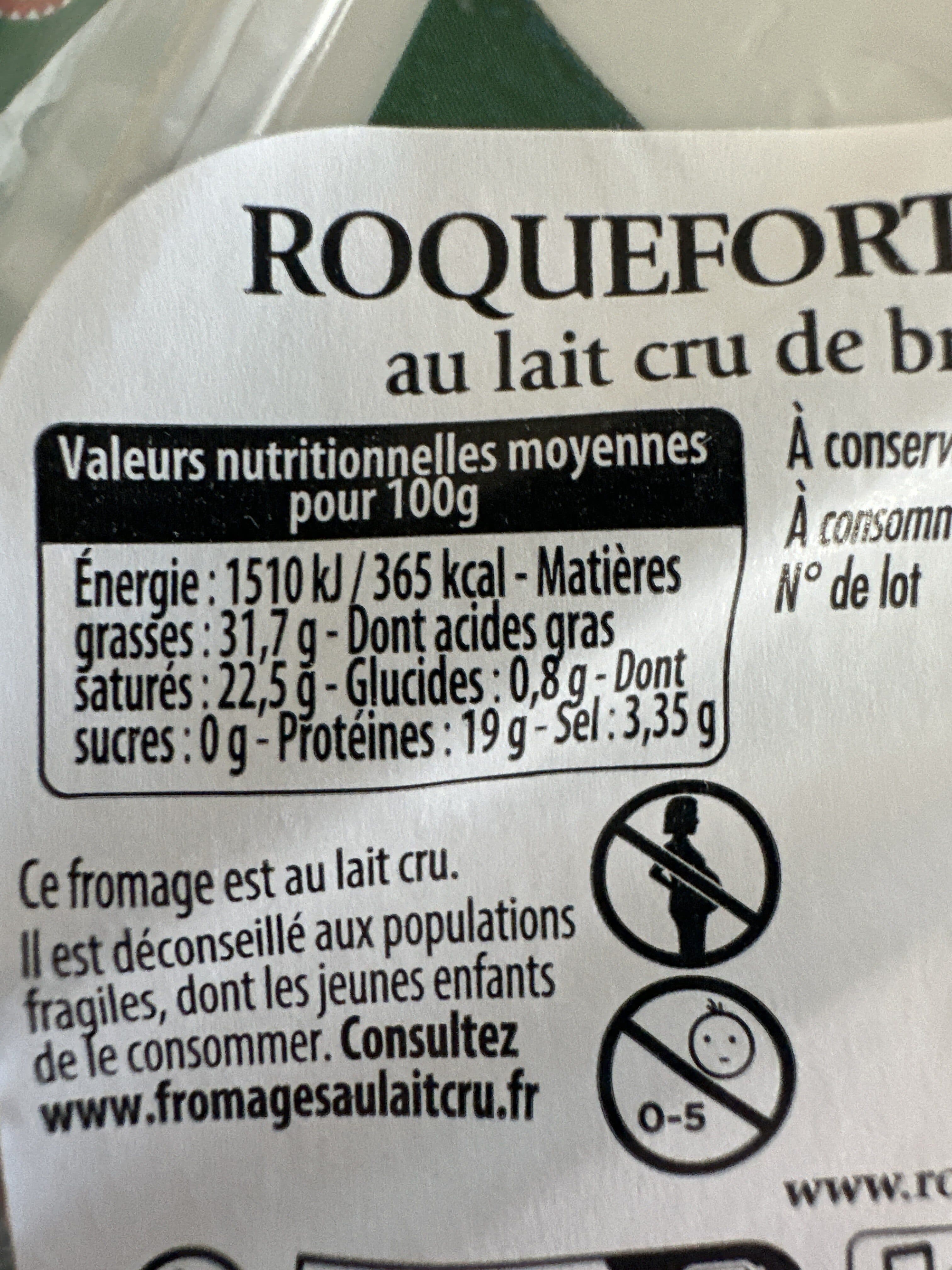 Société Roquefort SOCIÉTÉ AOP packshot