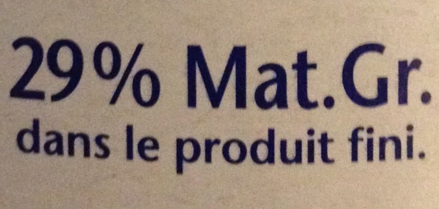 Leader Price Bleu (29% MG) packshot