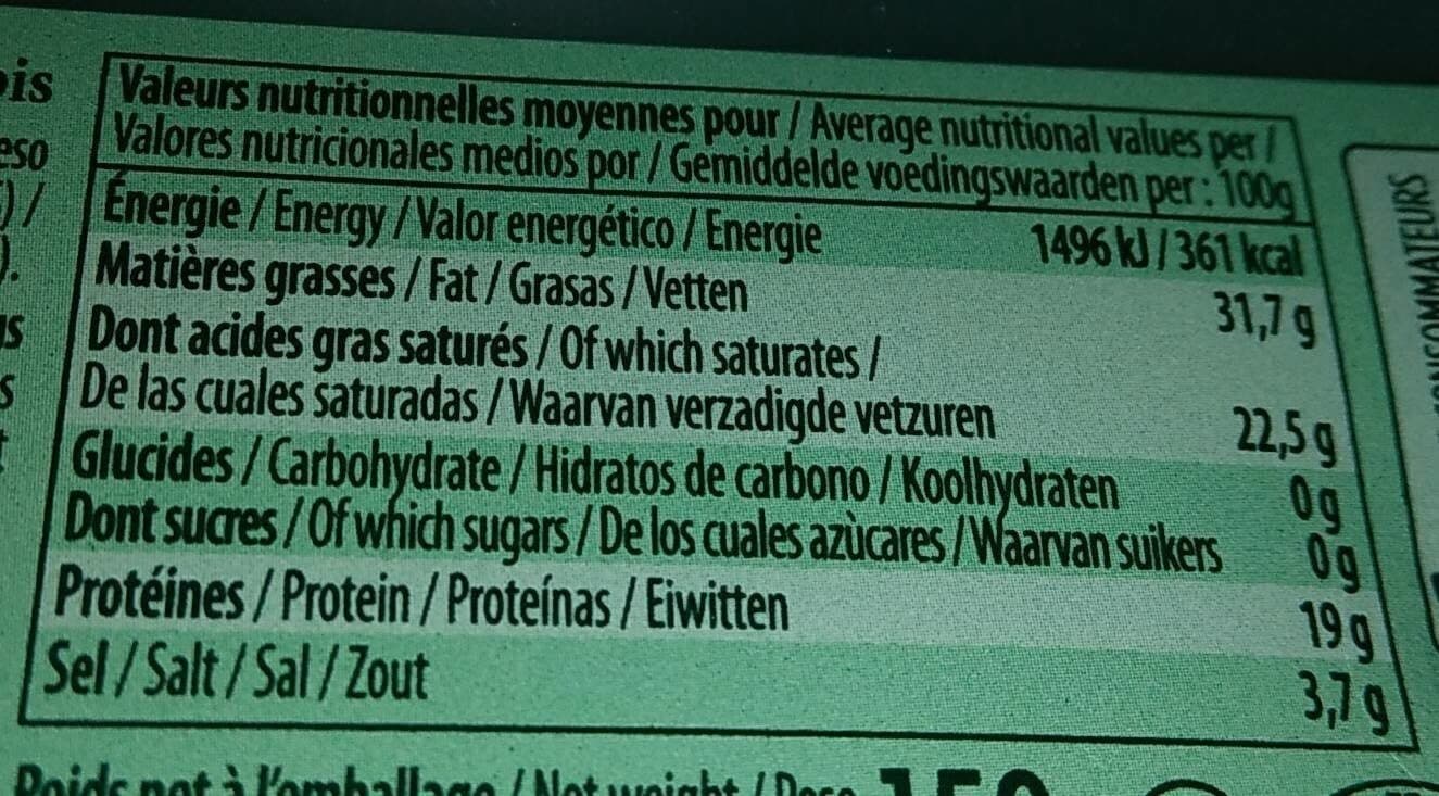 Société Roquefort packshot