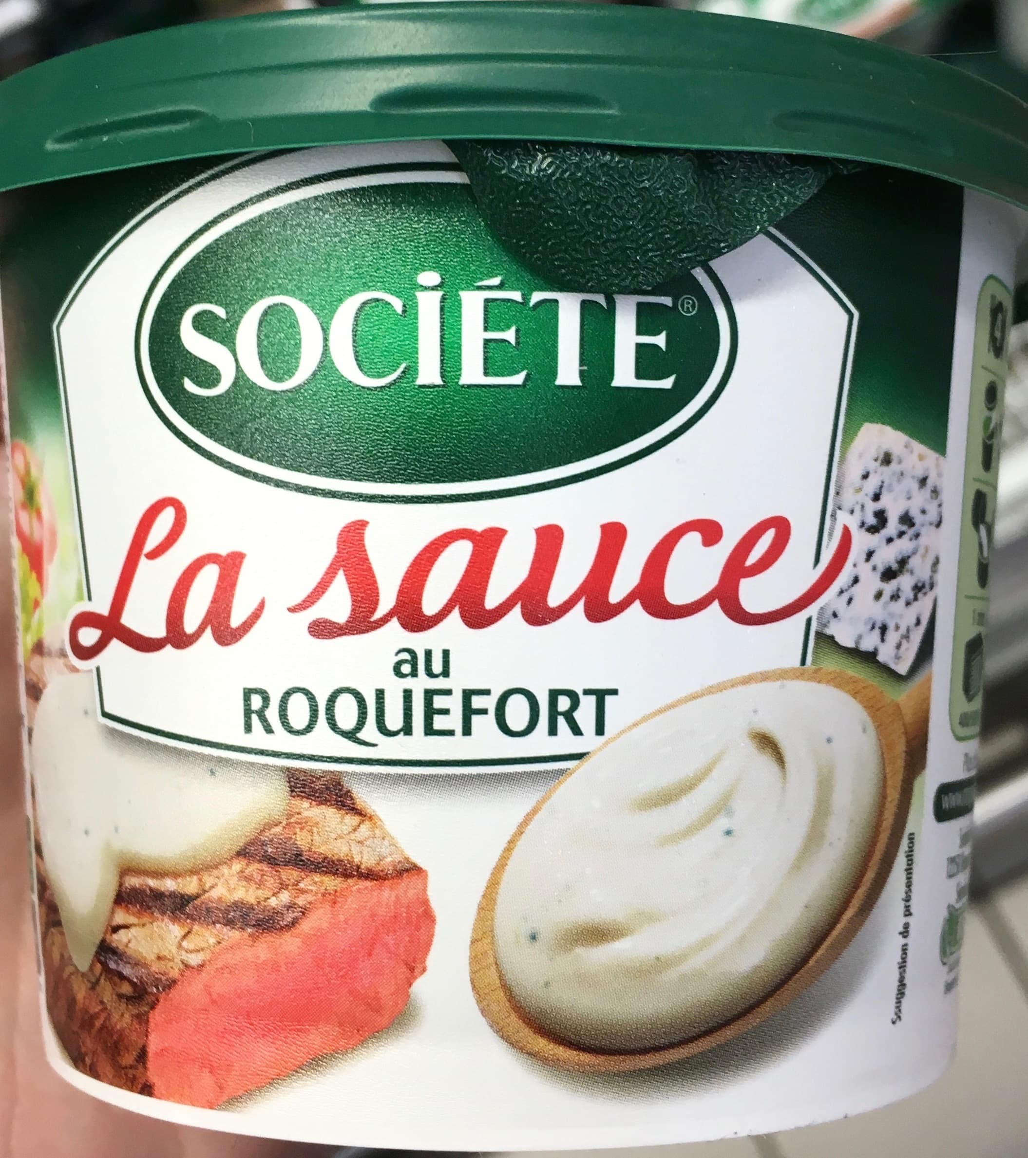 Société La sauce au Roquefort packshot