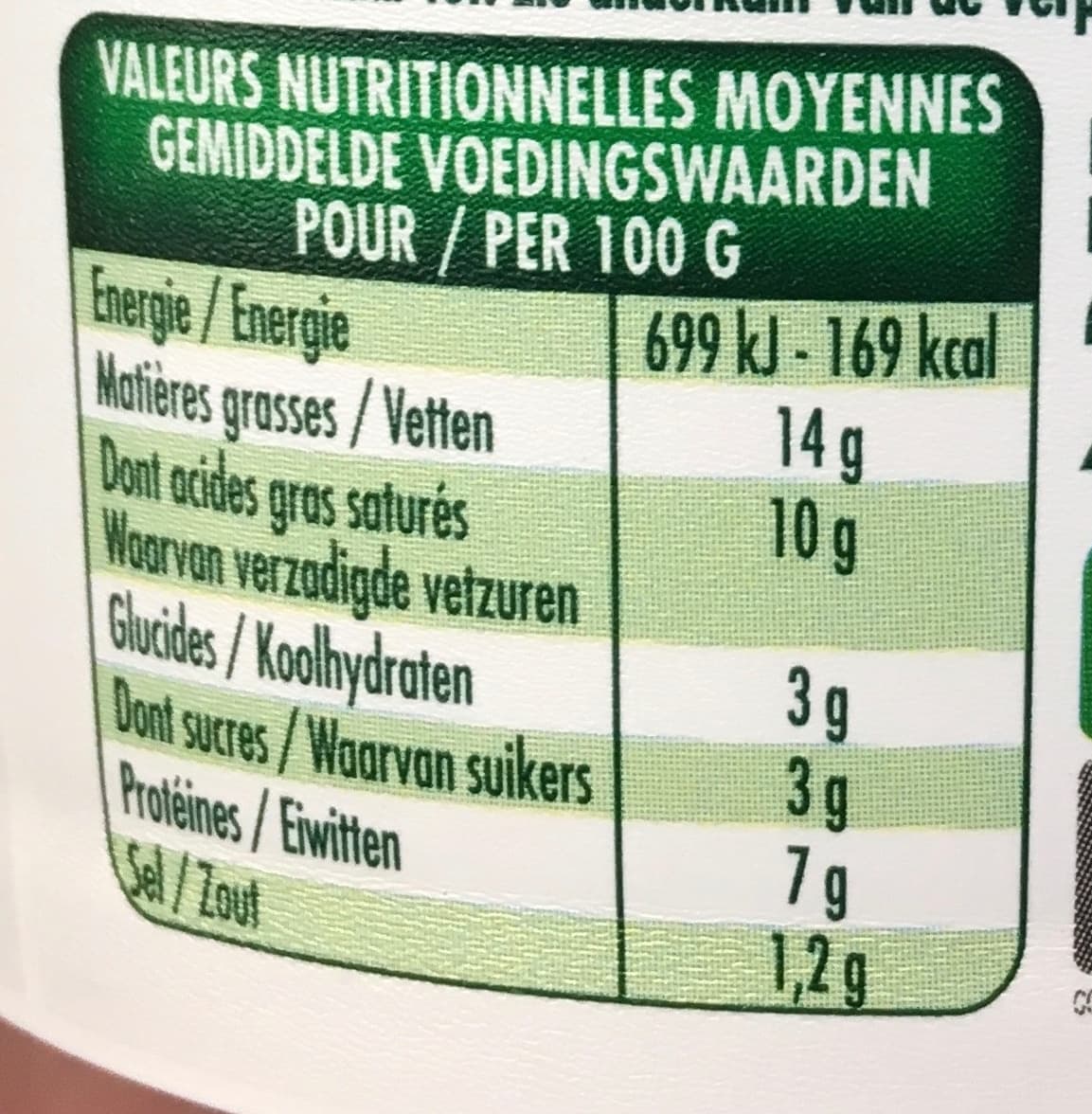 Société La sauce au Roquefort packshot