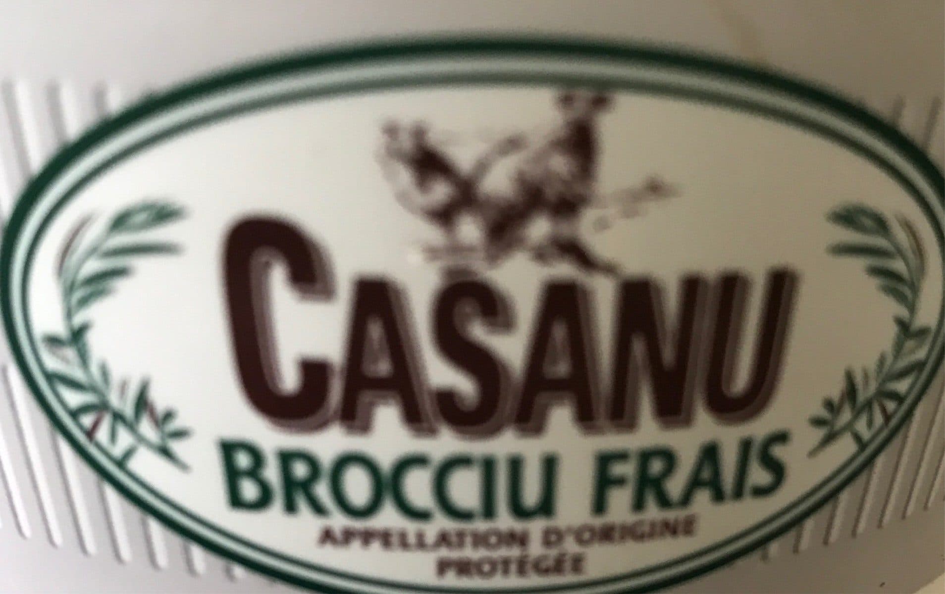 Casanu Brocciu frais packshot