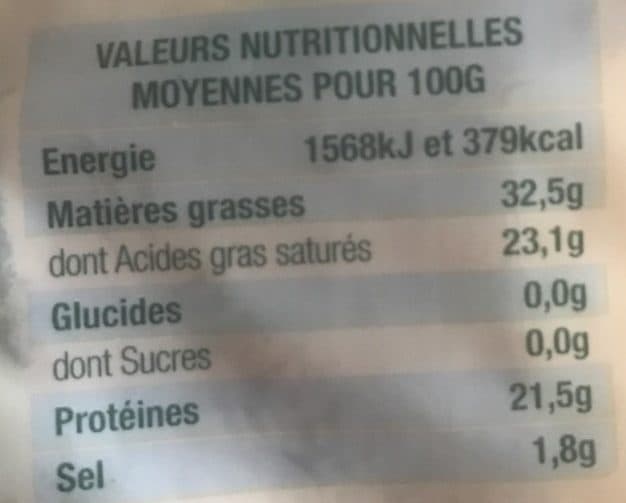 Lou Pérac Tomme de brebis packshot