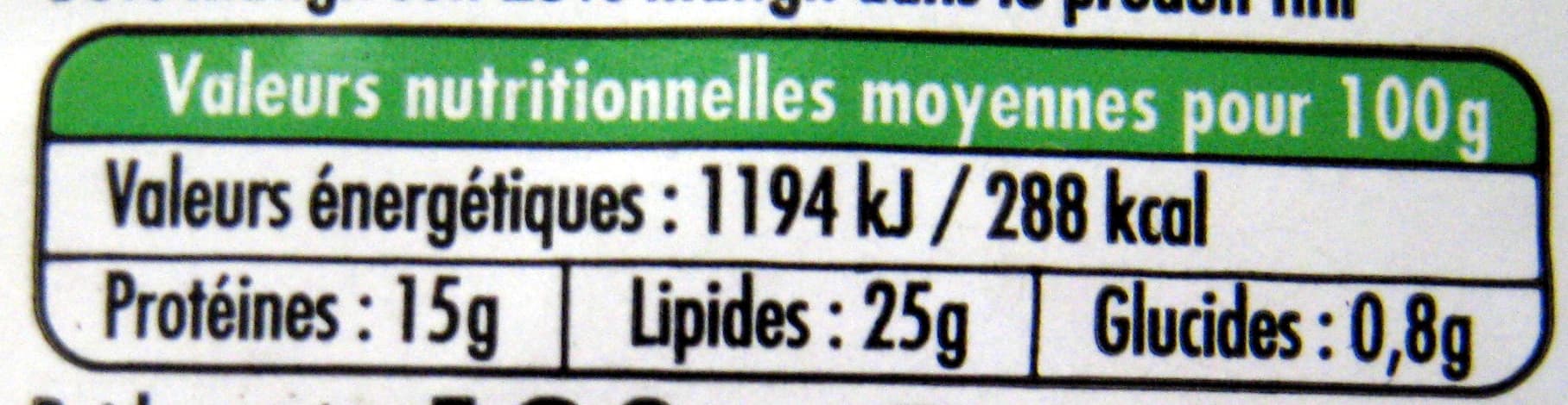 Salakis Fromage de brebis au lait pasteurisé bio packshot