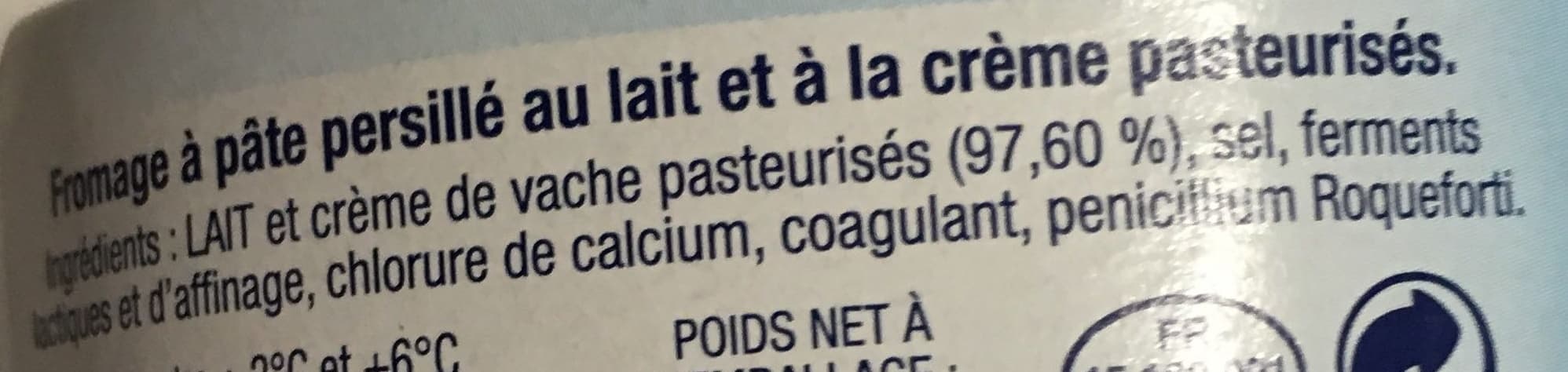 Bleu Plaisir Bleu Plaisir - crémeux et fondant packshot
