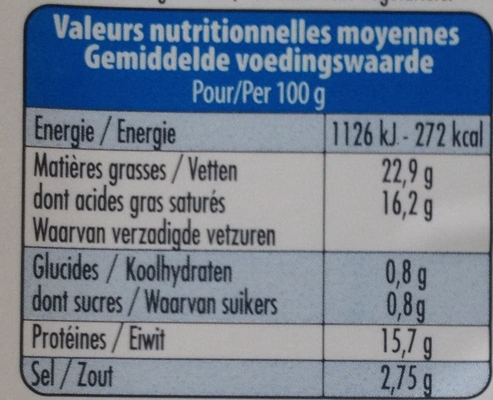 Salakis 100 % Brebis (22,9 % MG) packshot