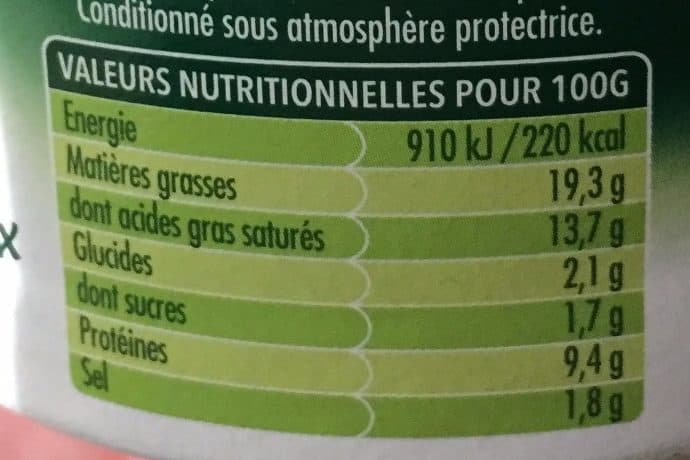 Lactalis Société à Tartiner Goût frais & Savoureux packshot
