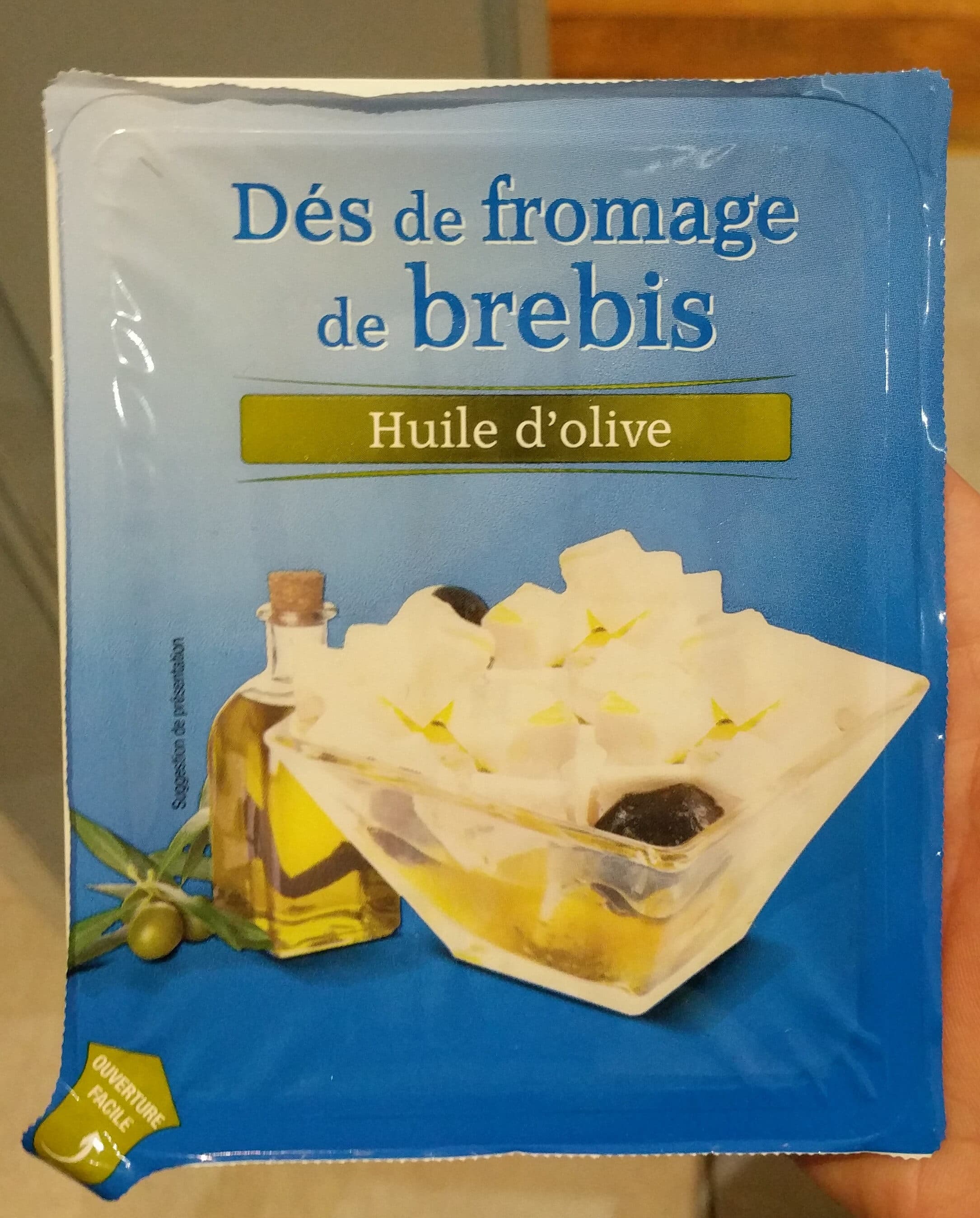 Leader Price Dés de fromage de brebis packshot