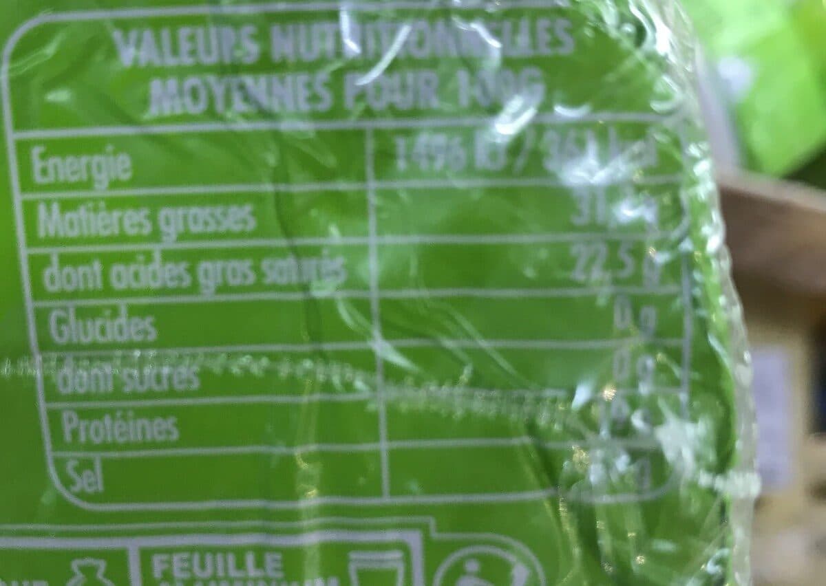 Société Roquefort societe bio packshot