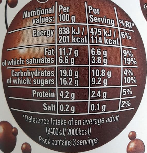 Nestle Aero Heavenly Milk Chocolate Mousse packshot