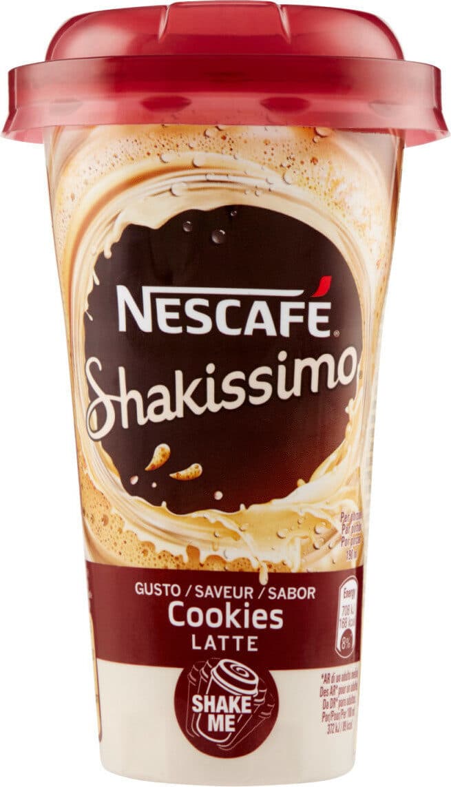 nescafé Shakissimo cookie latte packshot