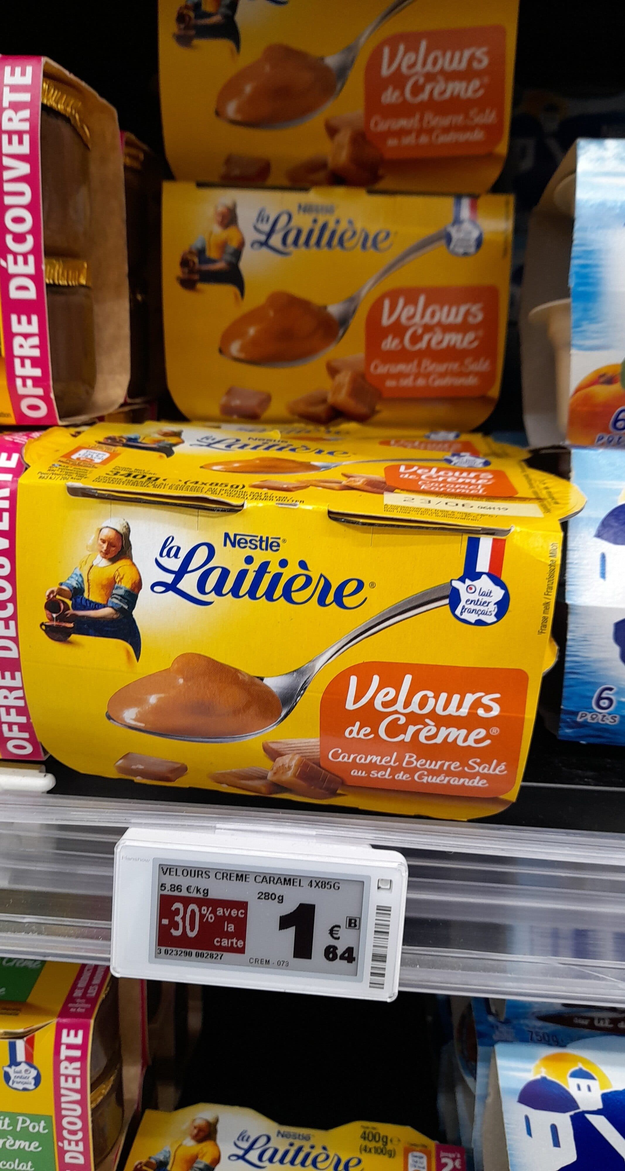Nestlé Velours de Crème Caramel packshot
