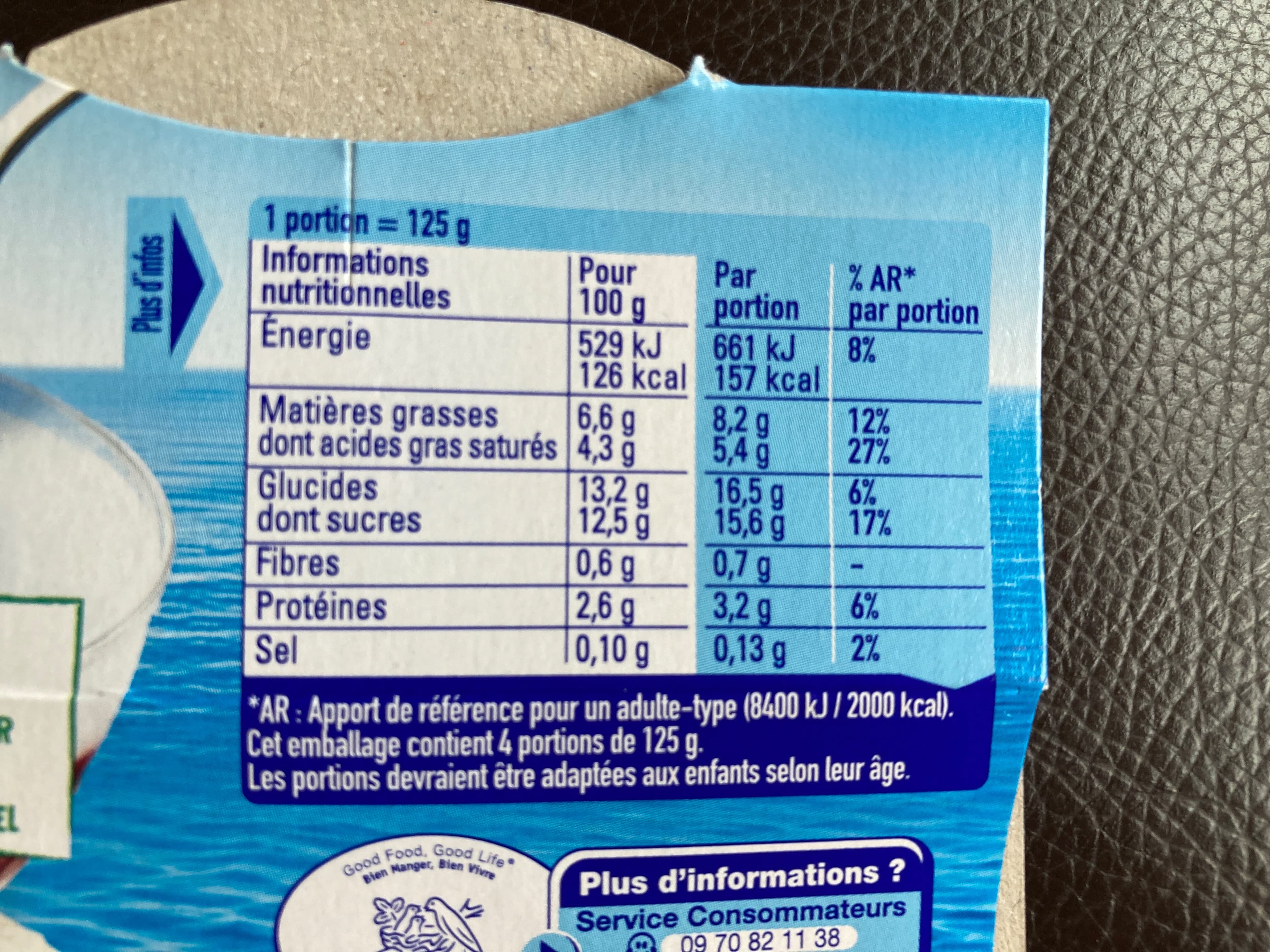 Nestlé Yaos Le Yaourt à la Grecque sur lit de myrtilles packshot