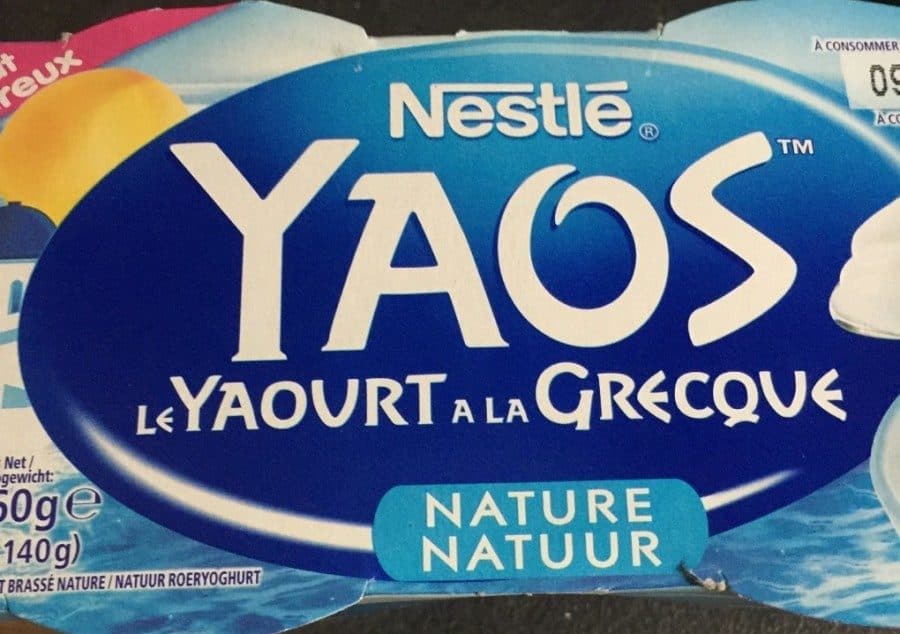 Nestlé Yaos - Yaourt à la Grecque Nature au Lait Entier packshot