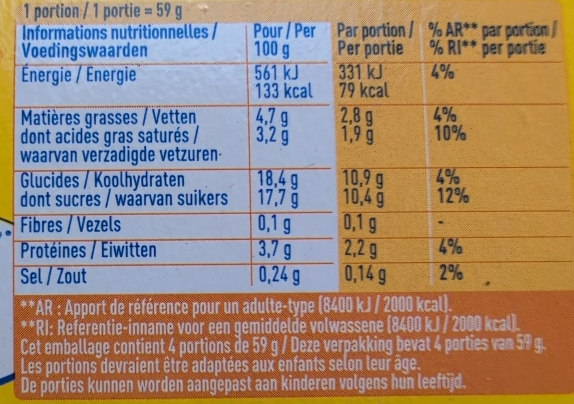 Nestlé Secret de mousse Citron packshot