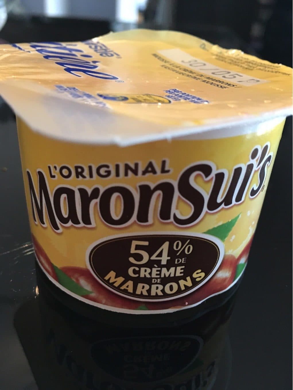 Nestlé Maronsui's - Mousse à la crème de marrons packshot