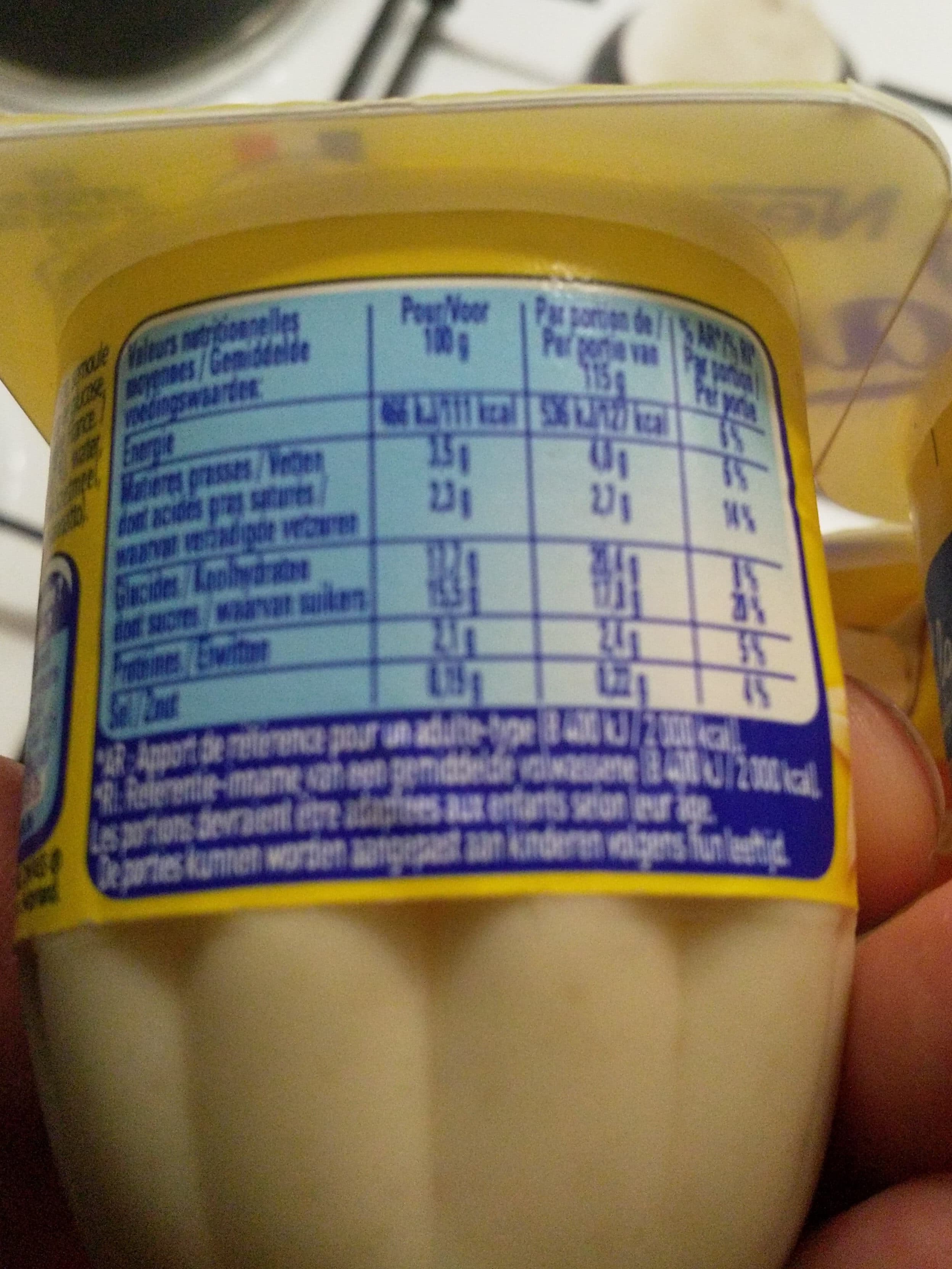 Nestlé Semoule au lait saveur vanille packshot