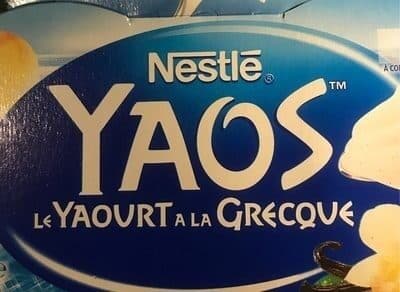 Nestlé Yaourt a la grecque vanille packshot