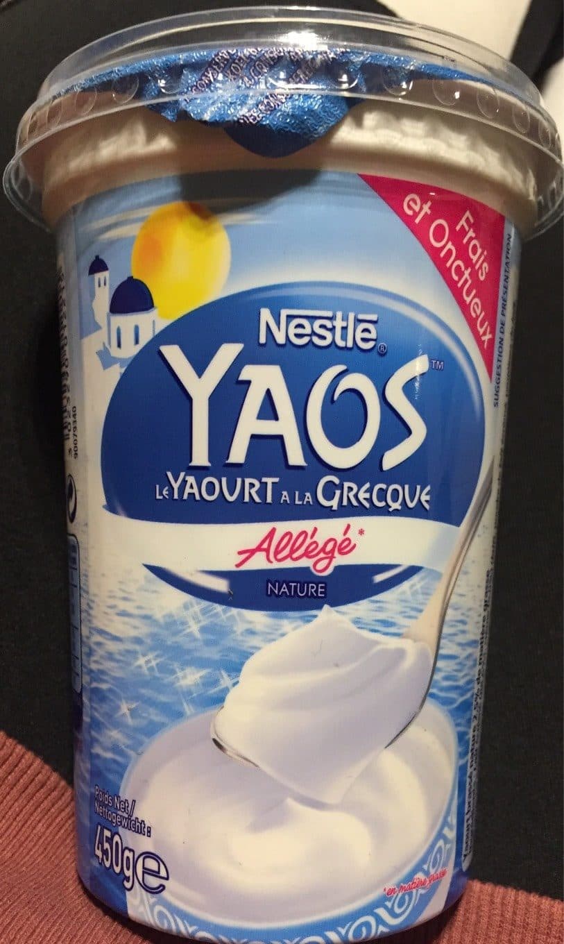 Nestlé Yaos Yaourt à la Grecque packshot