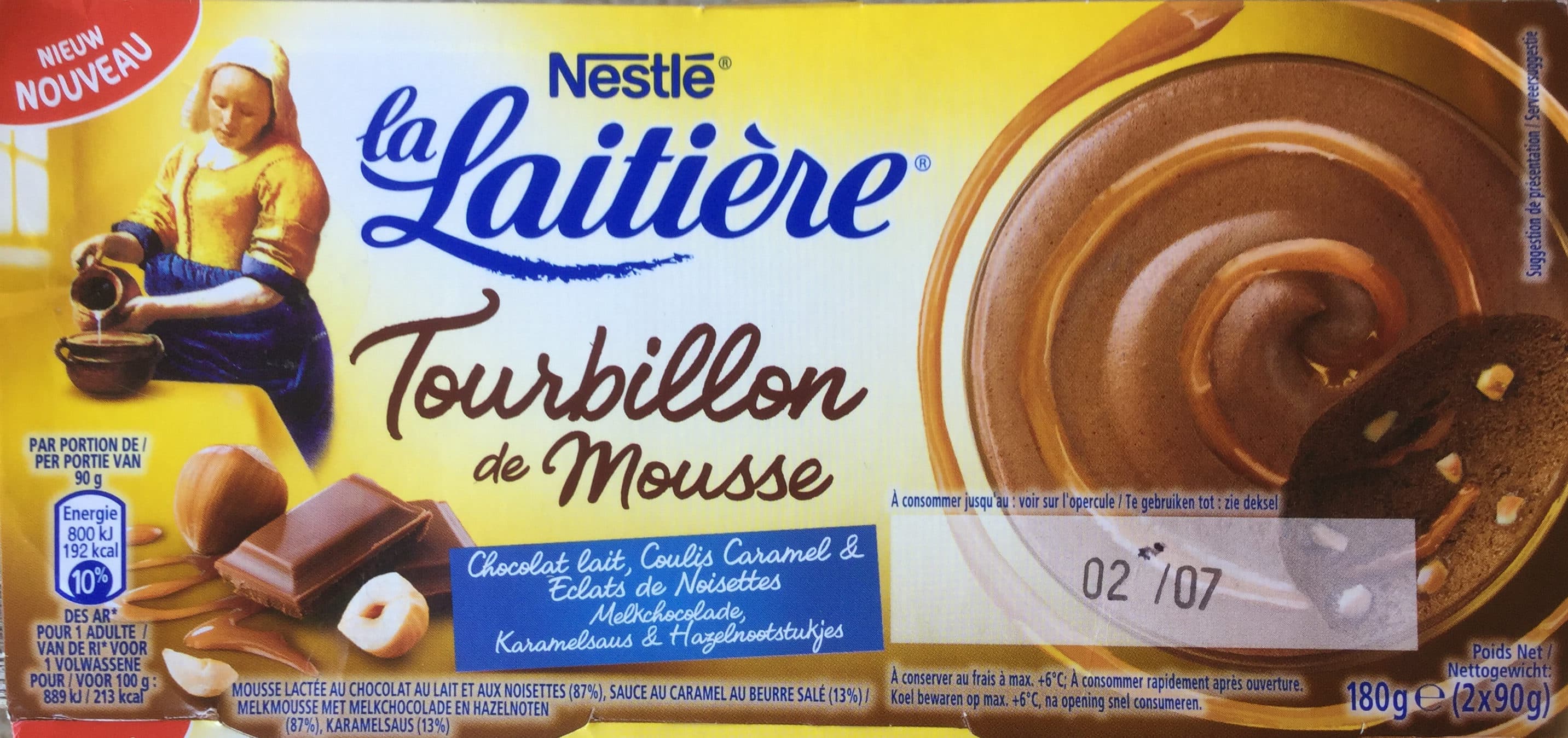 Nestlé Tourbillon de mousse packshot