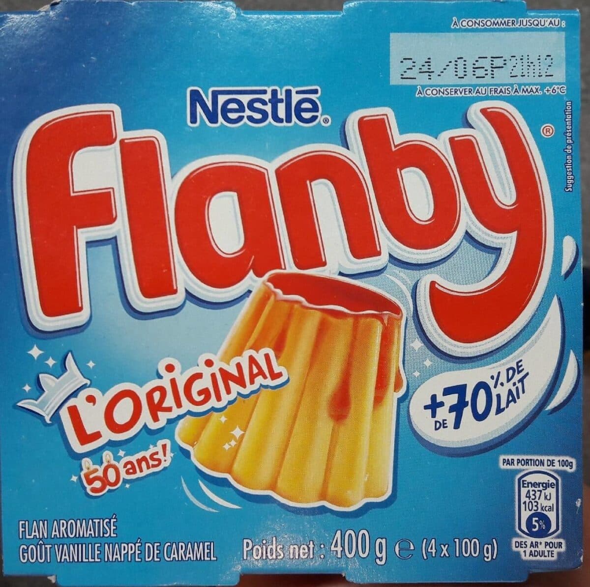 Nestlé Flanby packshot
