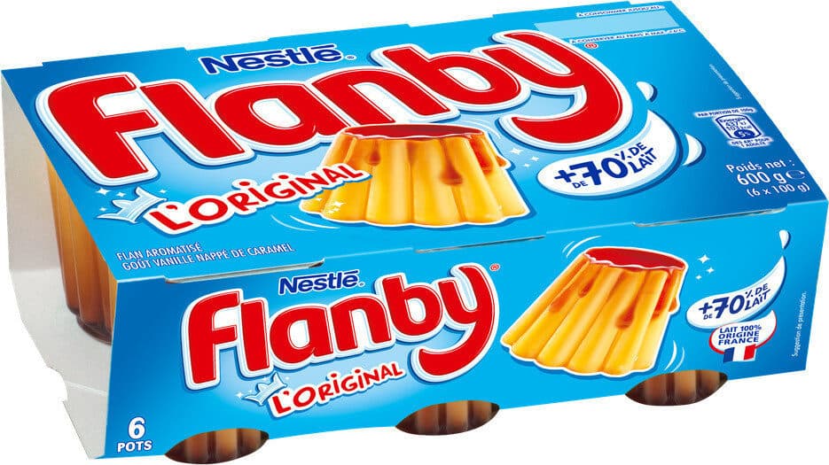 Nestlé Flanby packshot