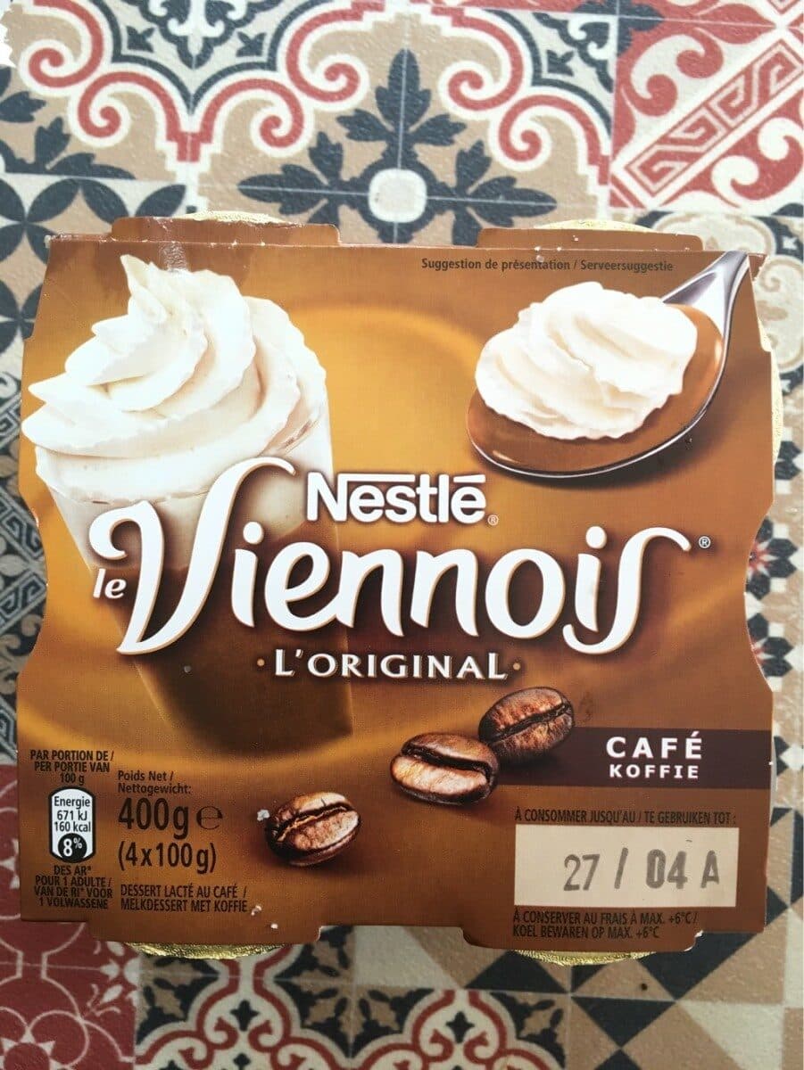 Nestlé Le Viennois café packshot