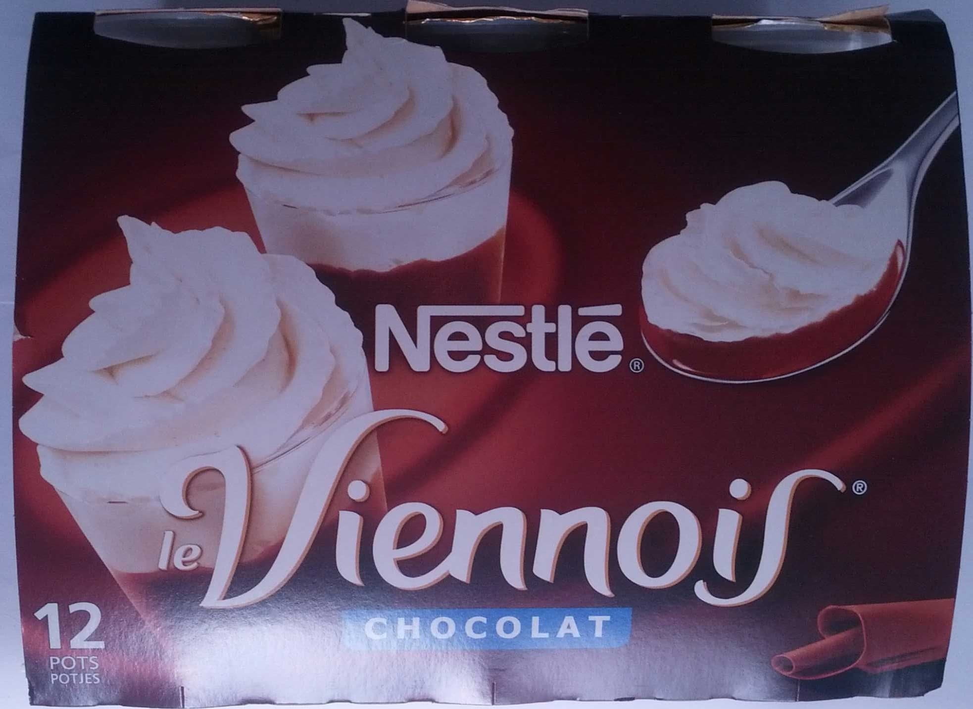 Nestlé Le viennois chocolat packshot