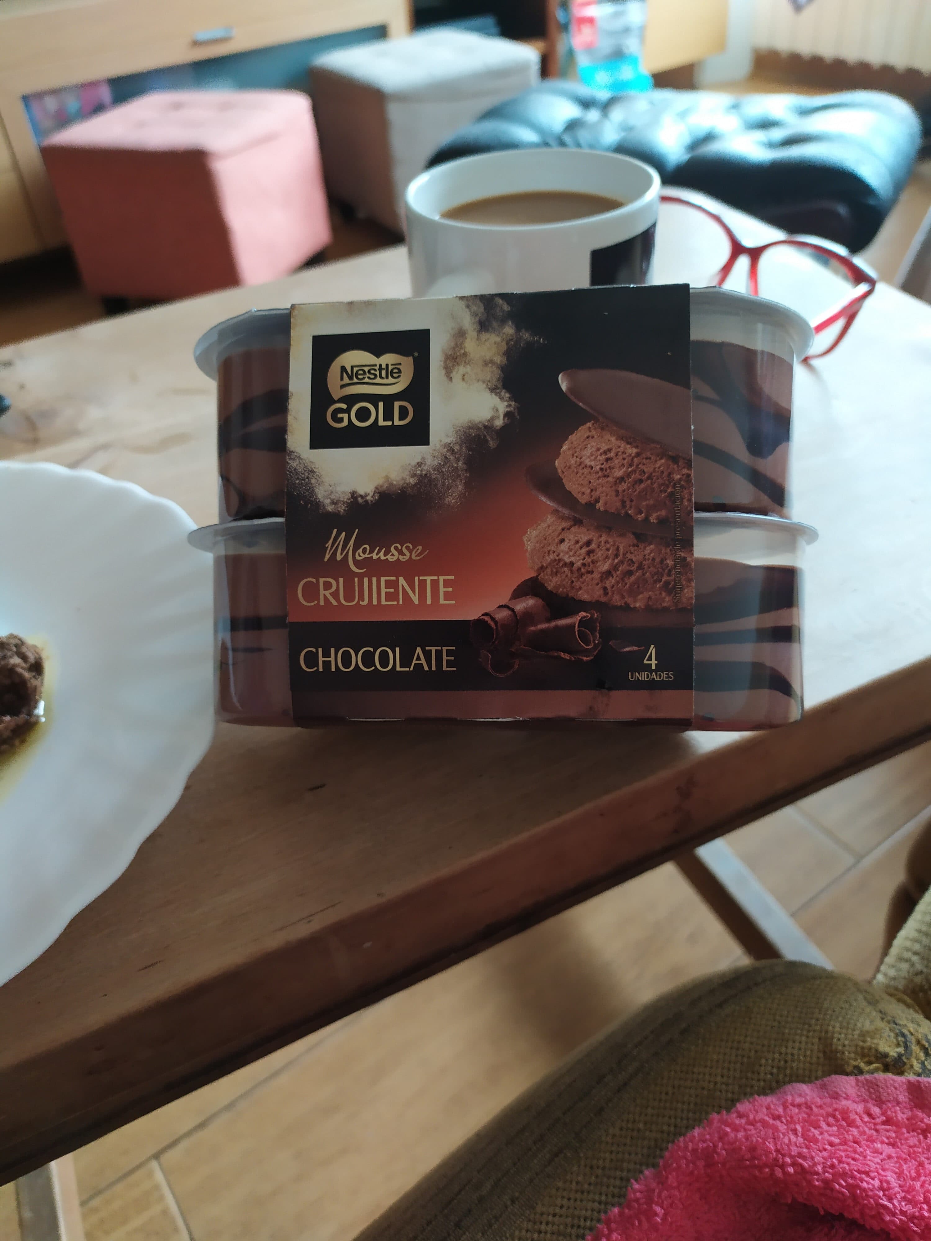 Nestlé Mousse de chocolate con finas y crujientes láminas de cacao packshot