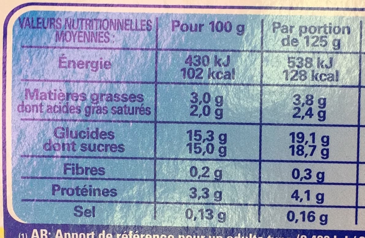 Chambourcy Yaourts et Fruits packshot