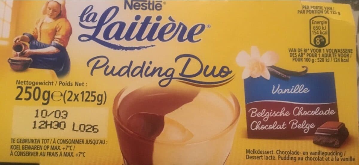 Nestlé Pudding duo packshot
