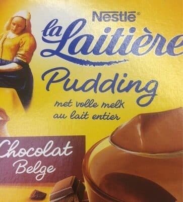 Nestlé La laitiere pudding chocolat packshot