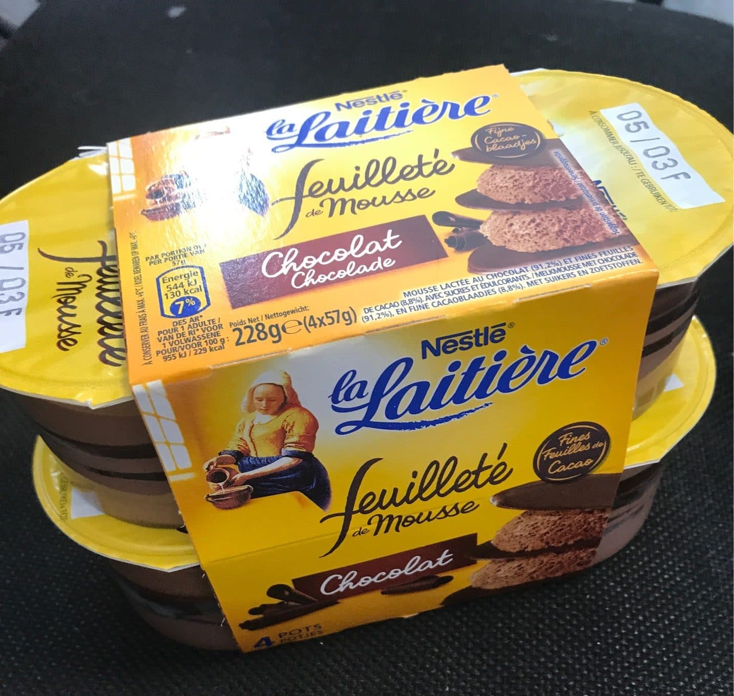 Nestlé Feuilleté de Mousse packshot