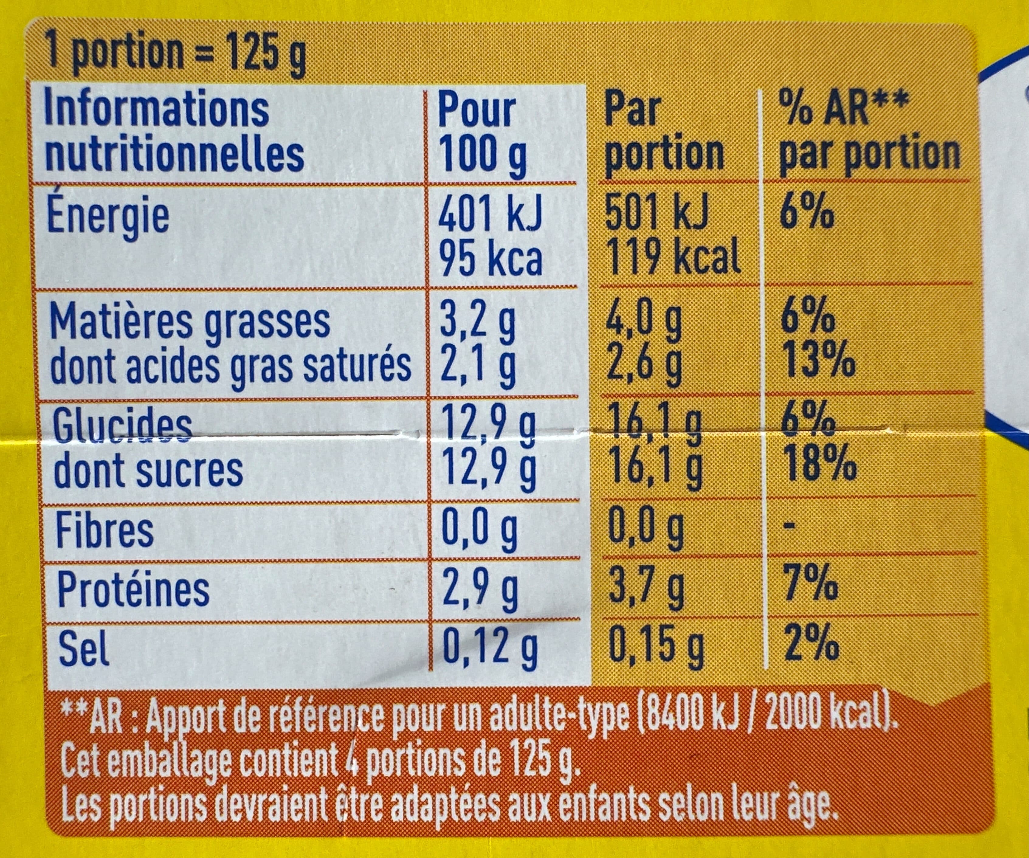 Nestlé Yaourt vanille de Madagascar packshot