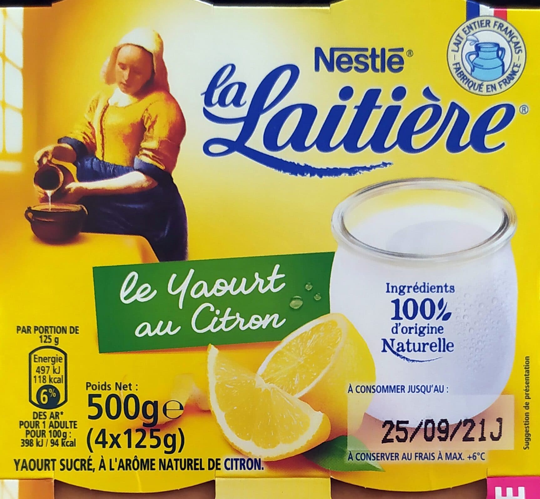 Nestlé La Laitière packshot