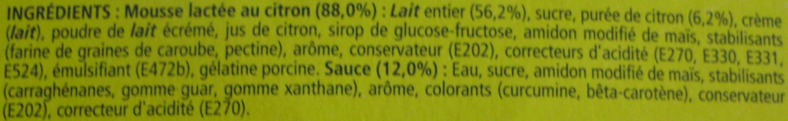 Nestlé Secret de Mousse Citron packshot