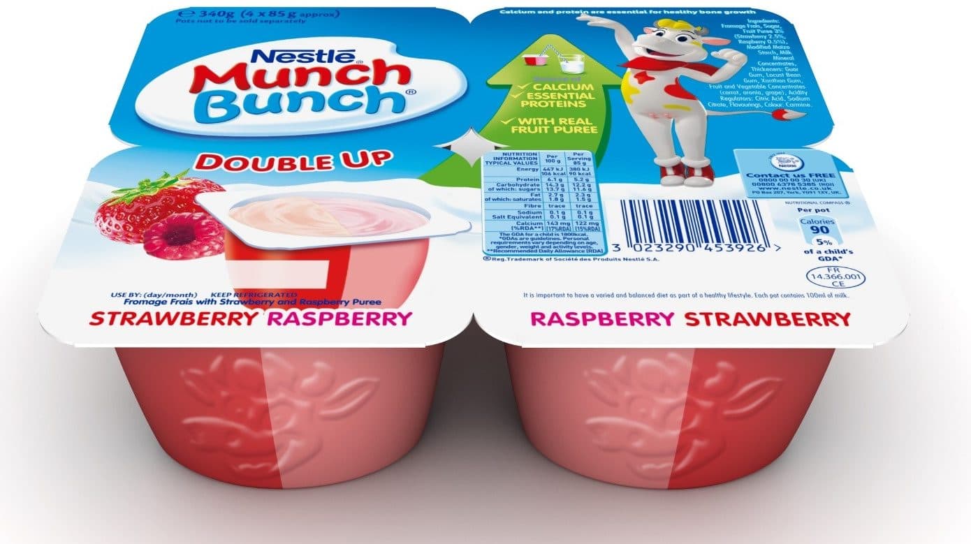 Nestlé Munch Bunch Double UP Fromage Frais packshot