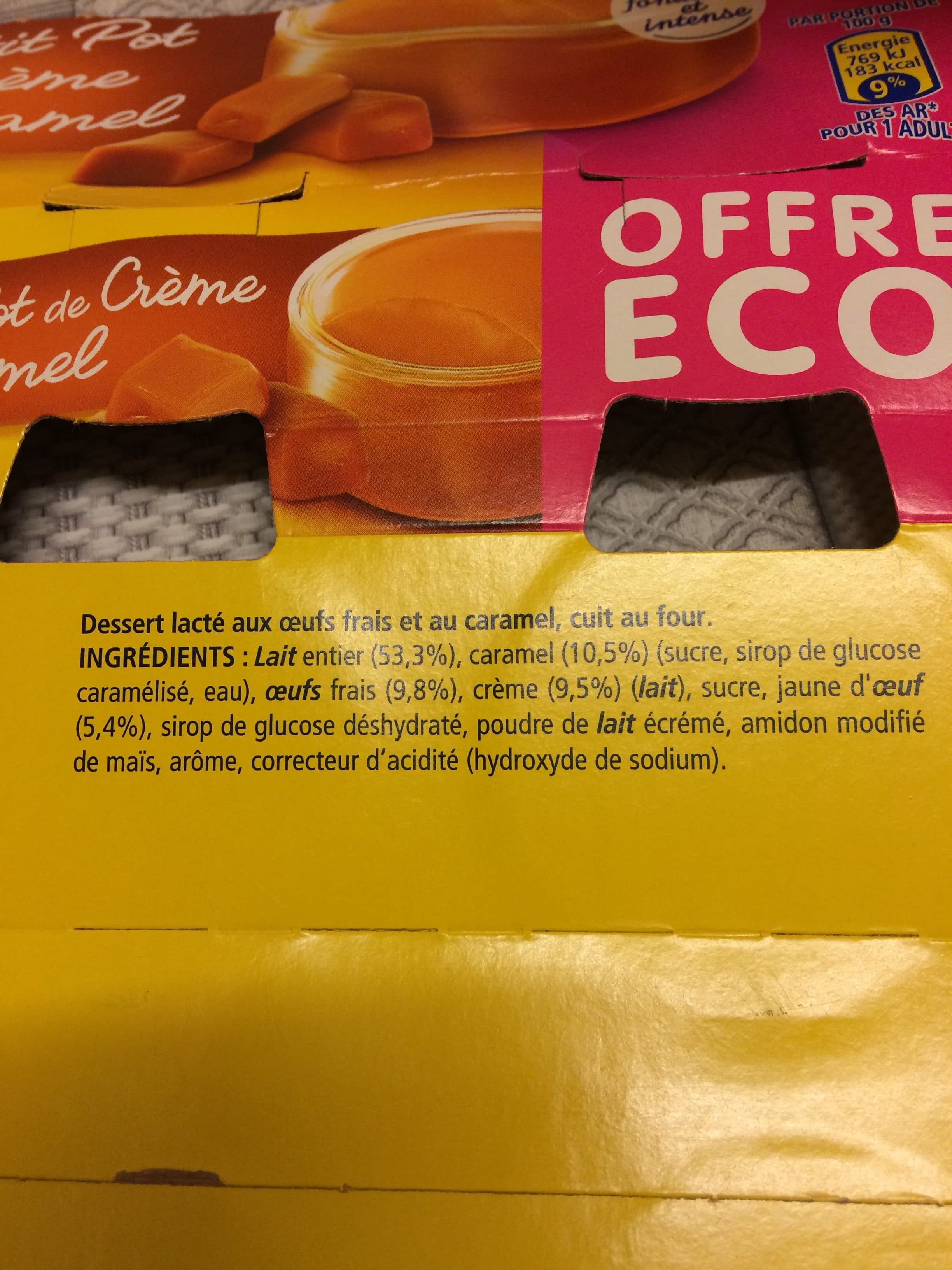 Nestlé Petit Pot de Crème Caramel packshot